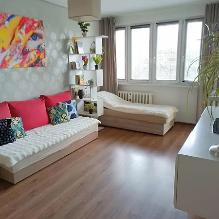 Centrum Pl Zwyciestwa Dwu Pokojowe Z Balkonem アパート ピワ